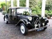 Citroen Traction Avant trouwauto verhuur