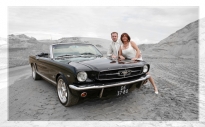 Ford Mustang Trouwauto verhuur